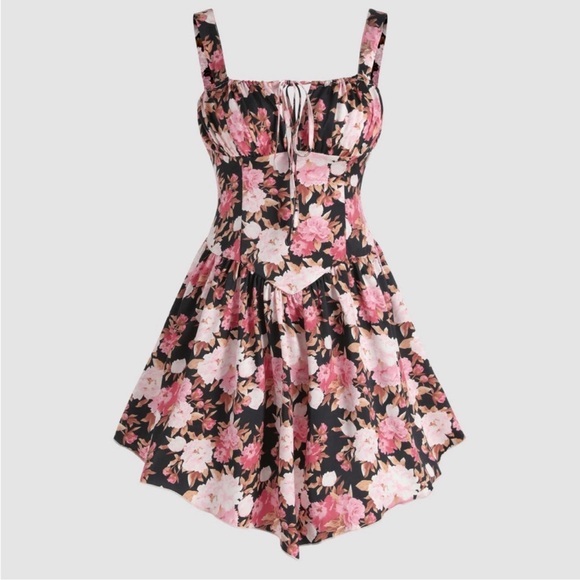 Cider Dresses Cider Black Floral Dress Poshmark